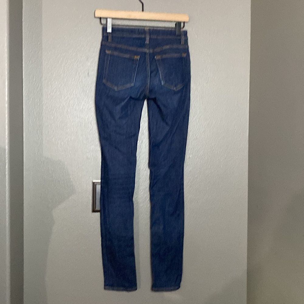 Acne Studios Flex S Raw Denim Jean in Dark Wash - Picture 10 of 10